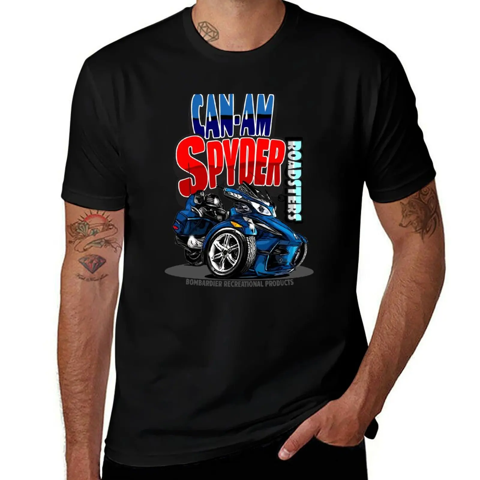 

Can-Am Spyder Roadsters Retro Logo T-Shirt sublime vintage t shirts new edition anime stuff mens shirts graphic tee