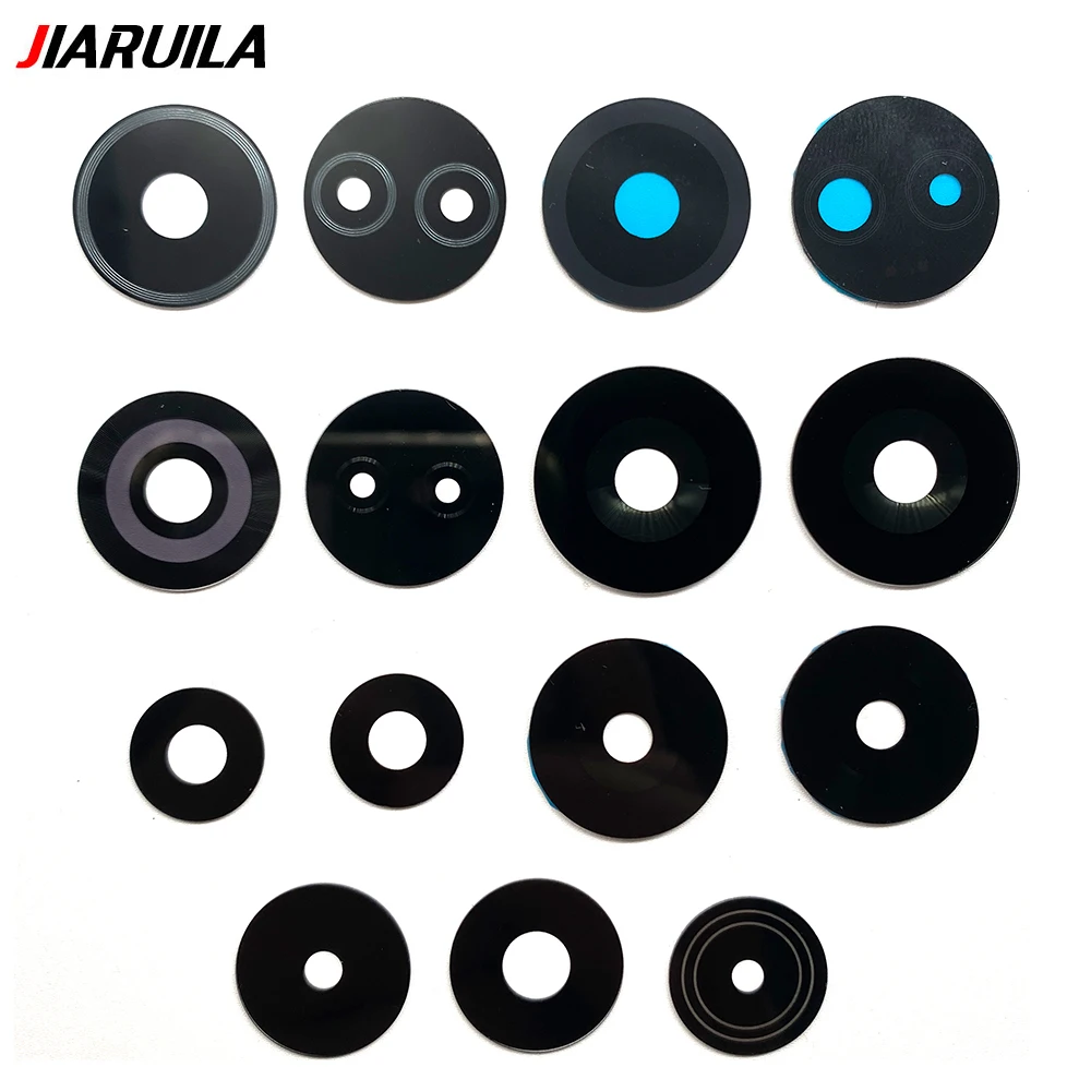 50Pcs，Back Rear Camera Glass Lens With Glue Ahesive For Infinix Camon 19 Pro 20 CK6 20 Premier 5G 18P 17P 18 17 16 15 Pro