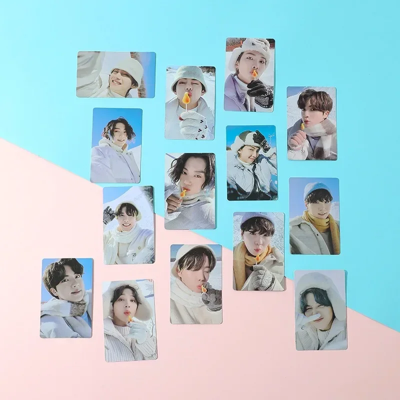 KPOP South Korean Boy  Album Winter Same Photocard 2020 Members Lomo Cards Premium Photo Mini Cards