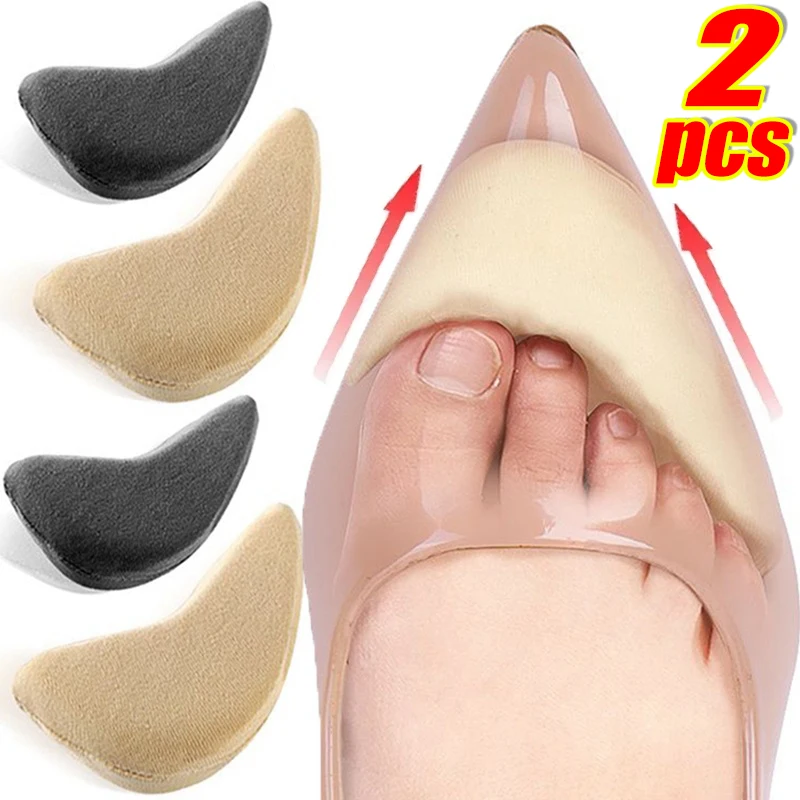 Sponge Forefoot Insert Pads Women Pain Relief High Heel Insoles Reduce Shoes Size Filler Protector Adjustment Shoe Accessories