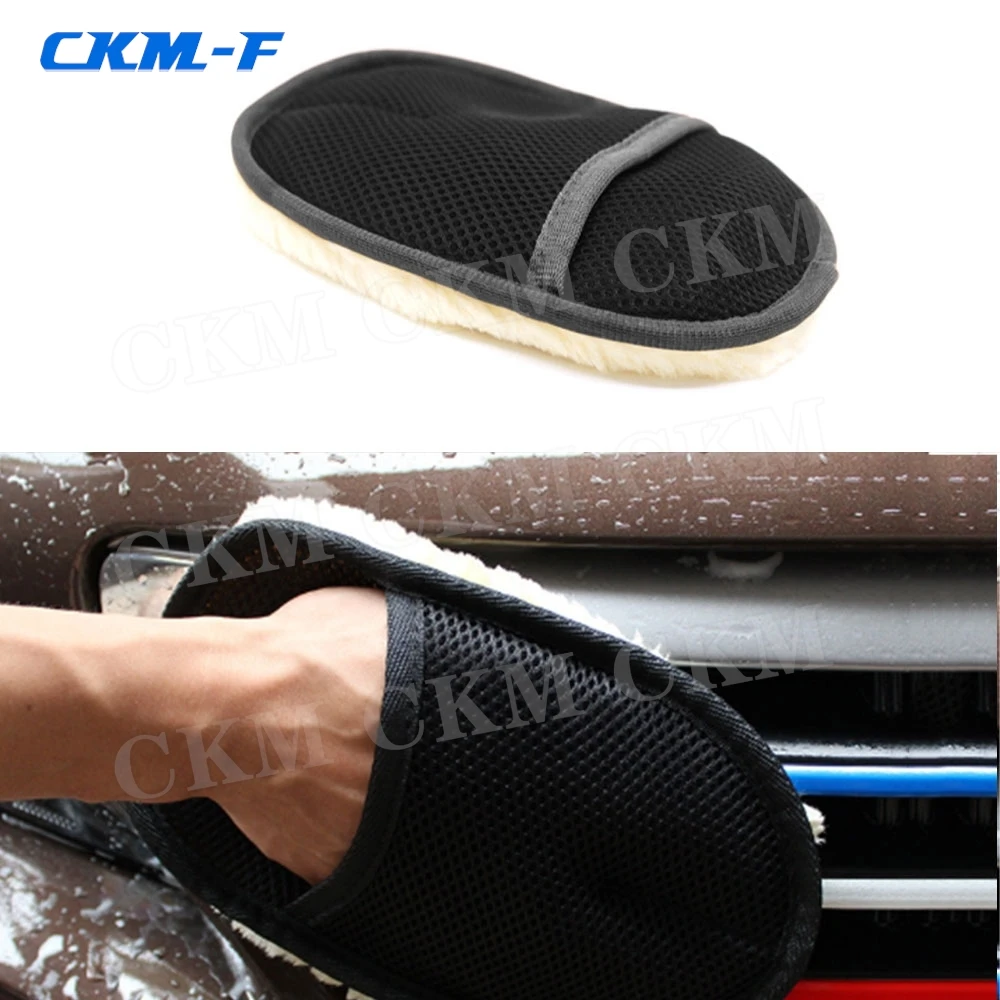 

Microfiber Wool Soft Auto Car Washing Glove Cleaning Car Cleaning glove Motorcycle Washer Care Car paint Wash care tools