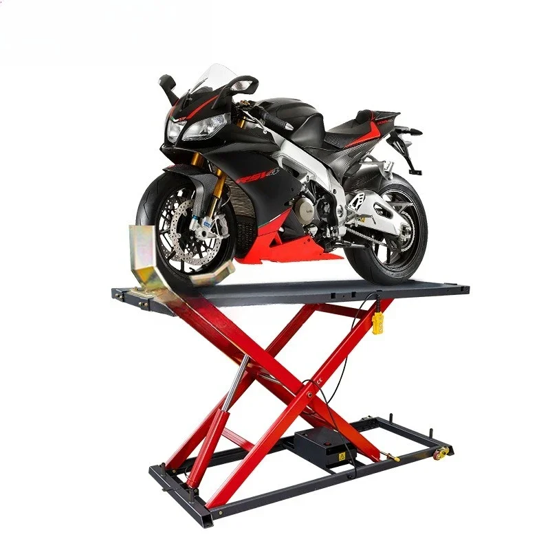 Motorcycle lift lift table Hydraulic lift Motorcycle bracket Frame jack Repairer