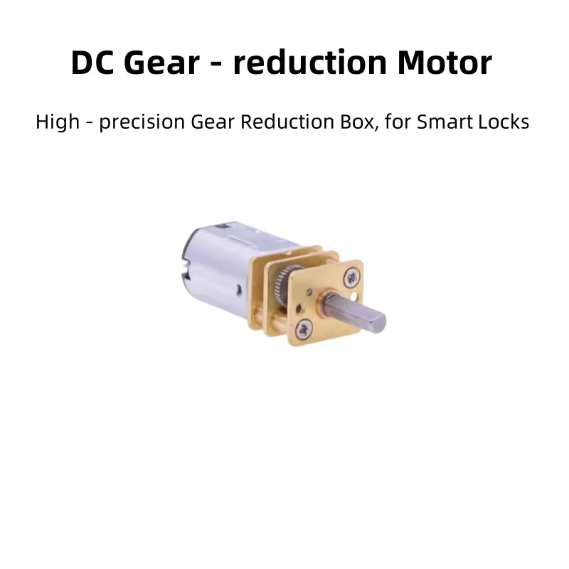 GA12 - N20 DC Gear - Reduction Motor, 3V/6V/12V, High - Precision Gearbox, For Electronic Locks & Robots
