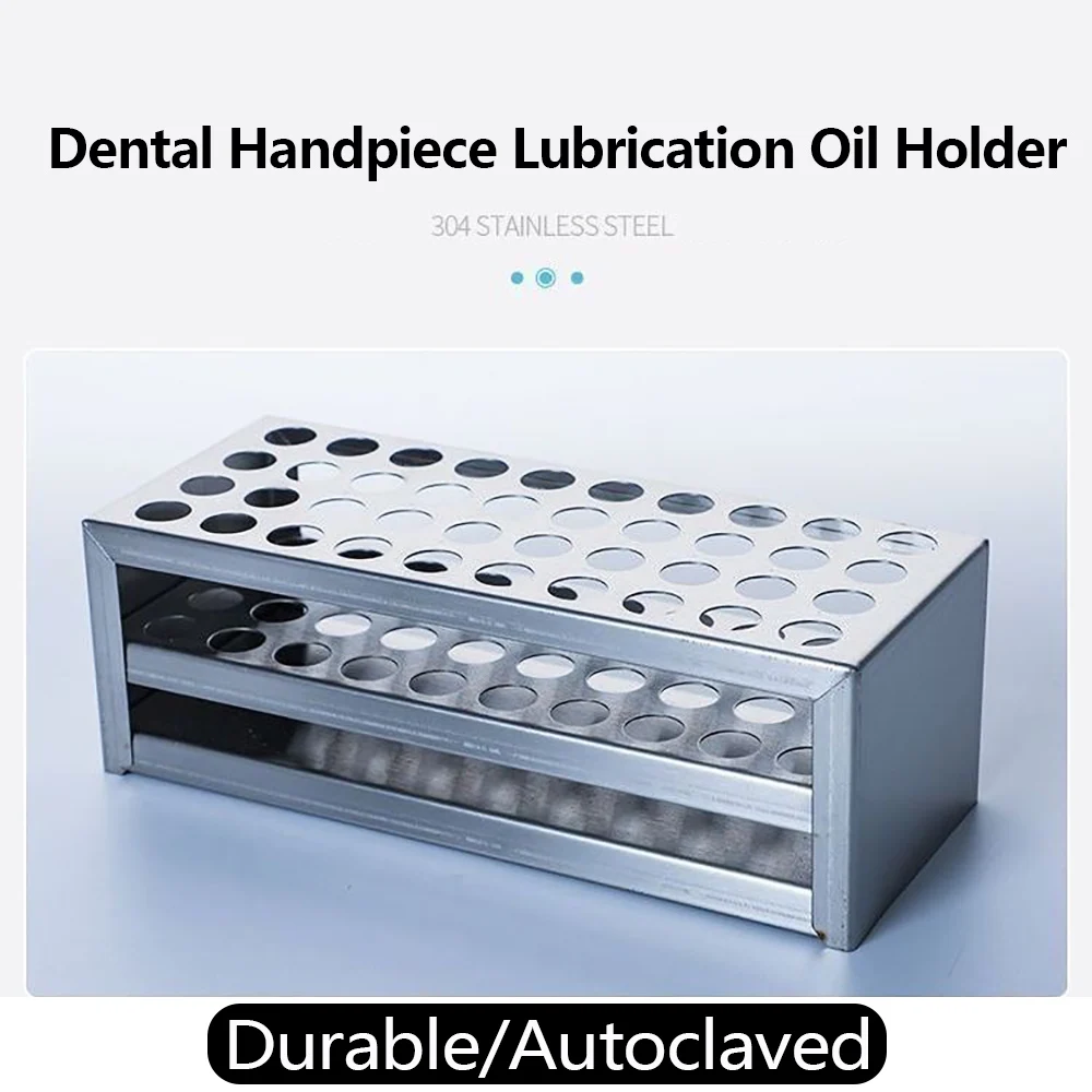 Dental Turbine Handpiece Oil Filtration Holder High-speed  Handpiece Holder Oil Injection Filtration Rack Dental  Tools