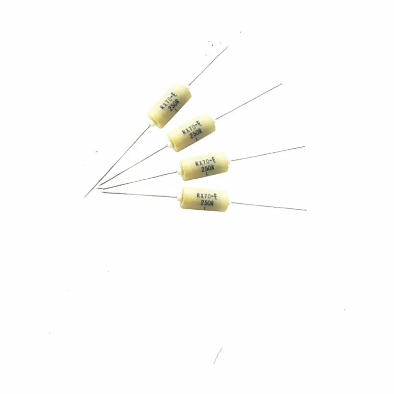 RX70 High precision resistor Standard sampling sampling wire winding resistance 0.25W 1/4W 0.01% Low temperature bleaching 4PCS