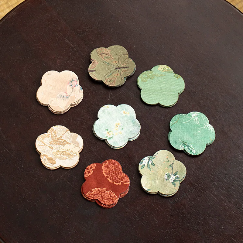 

New Chinese style coasters, dry brewing table, new Chinese style small tea tray, solid wood tea tray, Chinese style tea mat