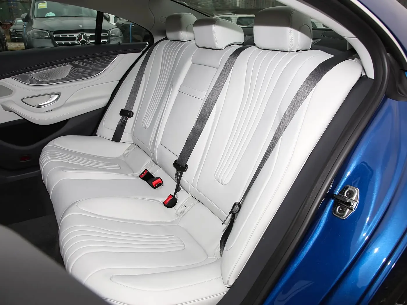 Spezieller Autositzbezug für Mercedes Benz CLS 2018 2019 2020 2021 2022 2023, PU-Leder Sitzkissen-Schutz, Autositzbezüge – Detail 4