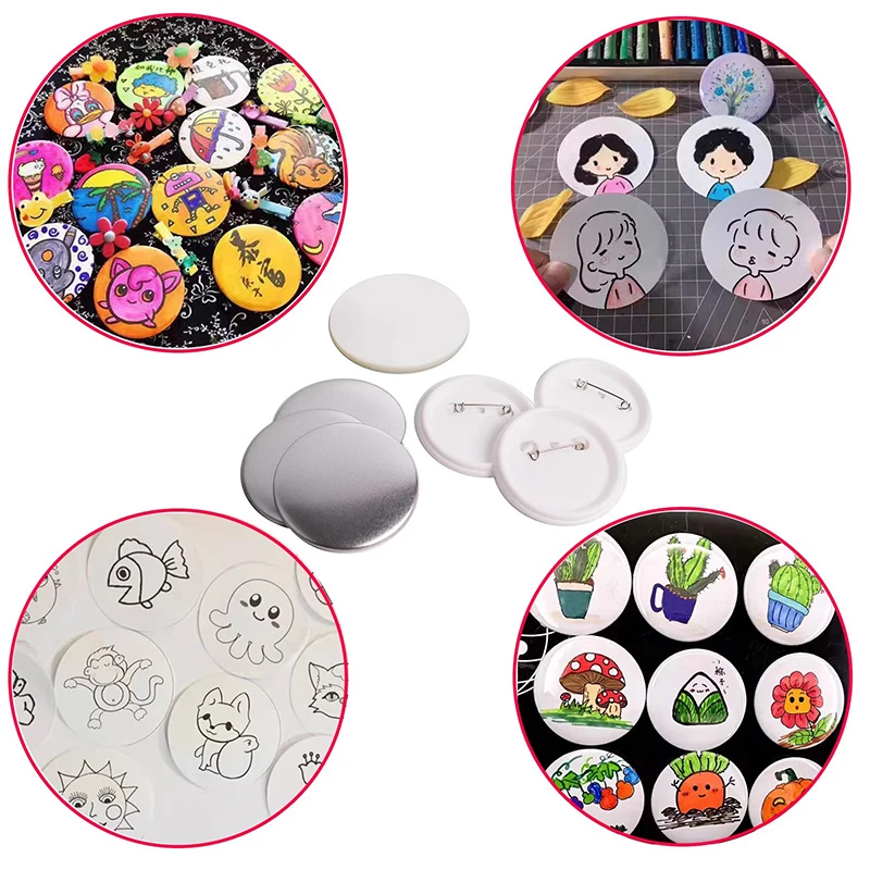 DIY hand-painted badge machine badge machine art training institution teaching hand-made badge making machine