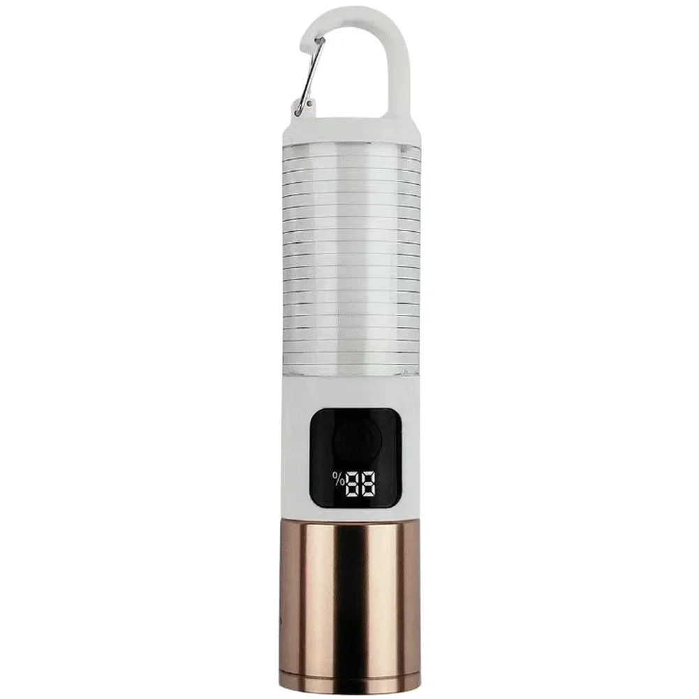 Zoomable Flashlight Camping Lantern For Tent Lighting Reliable Outdoor Lighting Tool Soft Light Diffusion Hangable Design