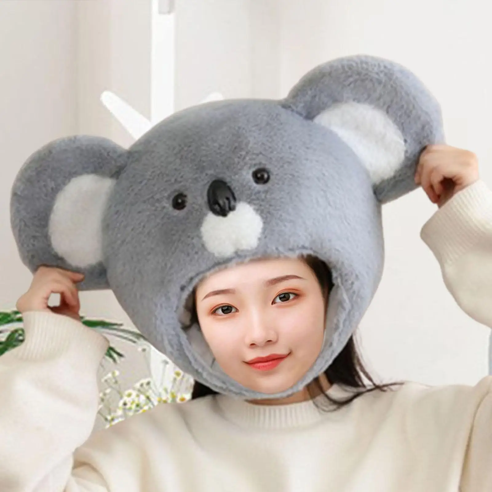 

Дышащая плюшевая шляпа коалы, реквизит для фотосессии на день рождения, ролевая игра, ночное мероприятие