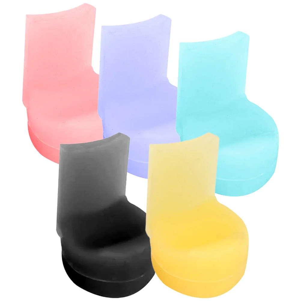 

5Pcs Clarinet Thumb Rests Silicone Soft Finger Support Cushion for Comfortable Playing Long Term Use Clarinet Finger Rest