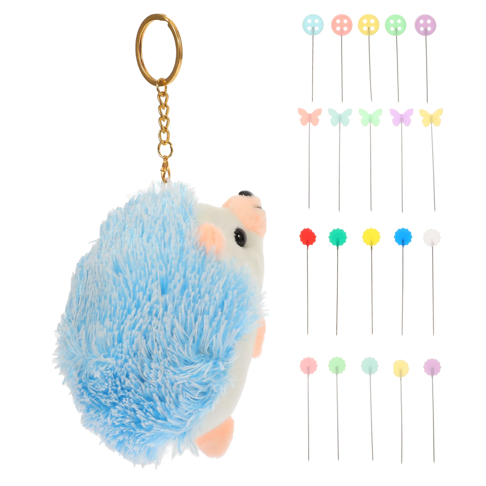 

1 Set Hedgehog Pin Cushion Sewing Pins Cute Pincushions Animal Shape Needle Cushion For Diy Crafts Patchwork Durable Flat Head