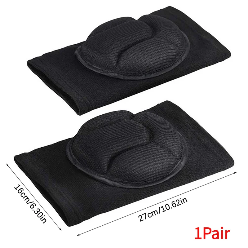 *1Pair Protective Knee Pads Thick Sponge Football Volleyball Extreme Sports