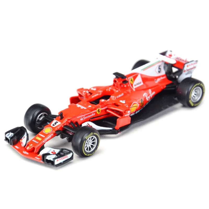 Bburago 1:43 Ferrari 2019 SF90 SF71H SF70H SF16H #5 #7 #16 F1 Racing Formula Car Static Simulation Diecast Alloy Model Car