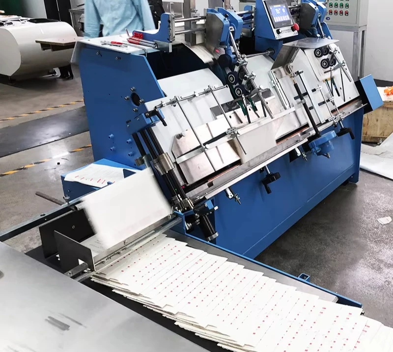 Picture 3: TZY440 Automatic Book Endpaper Gluing and Page Inserting Machine Post-press Machine for Printing