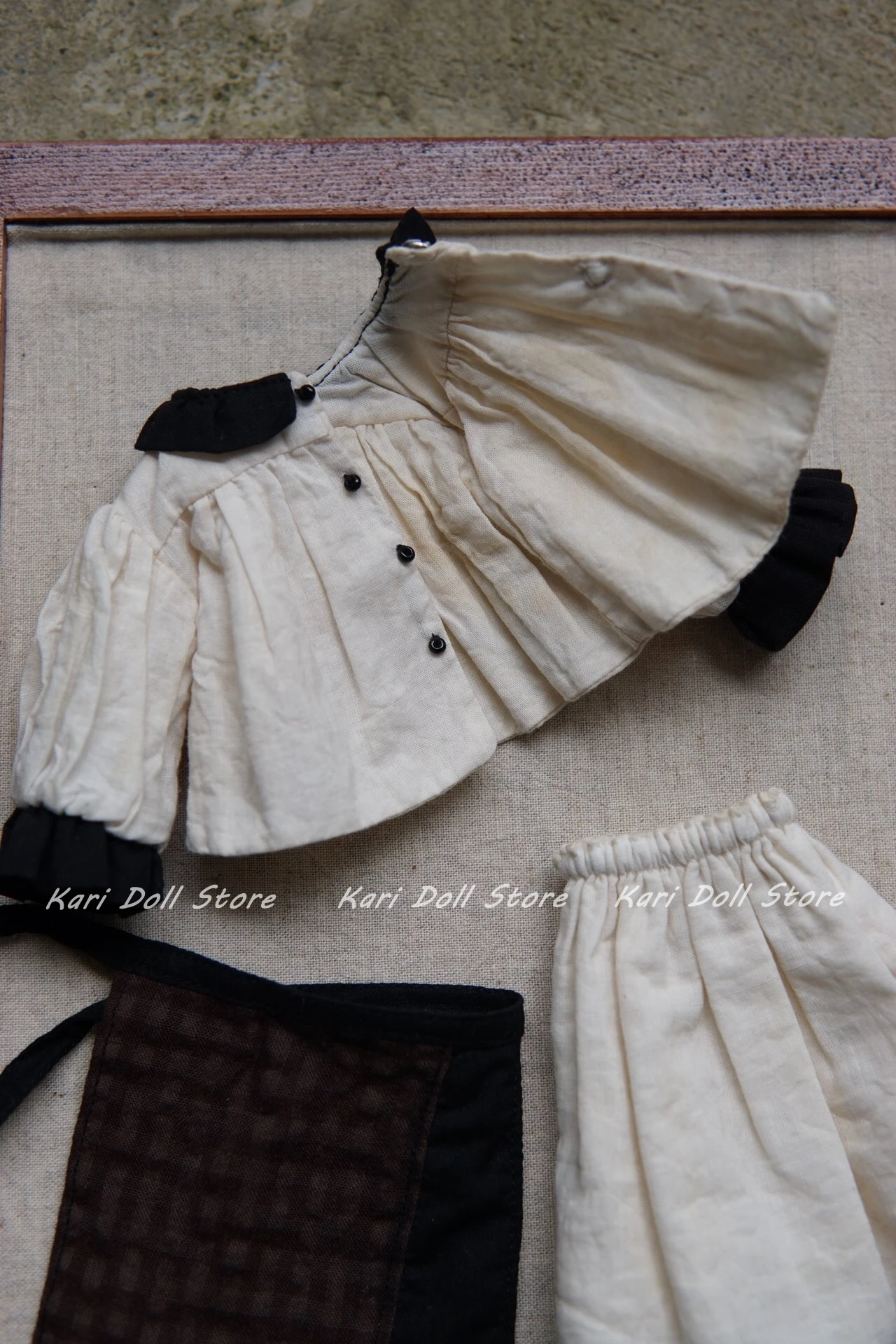 

Одежда и юбки для кукол Kari 2026: винтажные, окрашенные в технике тай-дай, с длинными рукавами, для кукол Landazz и Landoudou