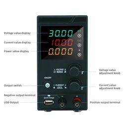 MYAMI 15V 30V 60vV 100V 150V 2A 3A 5A 10A 20A Variable Adjustable 110V 220V Laboratory Dc Switching Power Supply