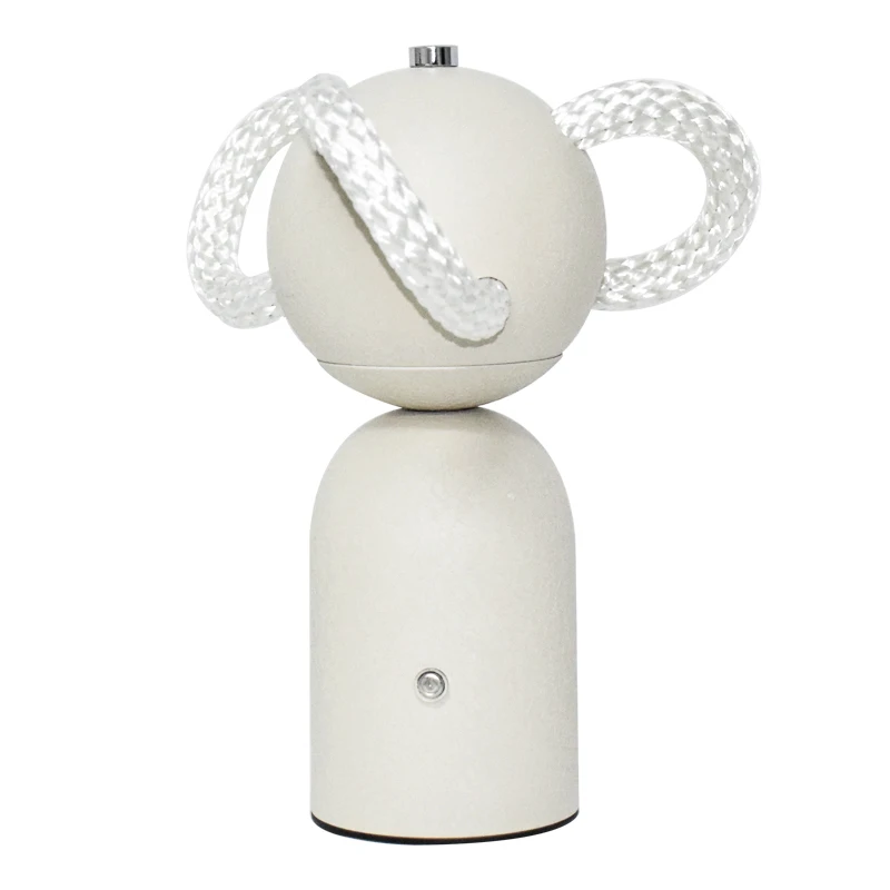 Unique Hand-Woven Table Lamp Inspired by Nezha, Touch Control, 3-Color Changing, LED Night Light for Home Decor and Ambiance