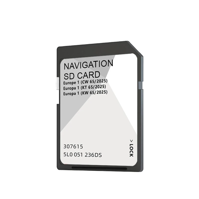 z naklejkami przeciwmgłowymi 32 GB dla Skoda Amundsen MIB2 Navi Gen2 SD Card Europe 2025 Discover Media