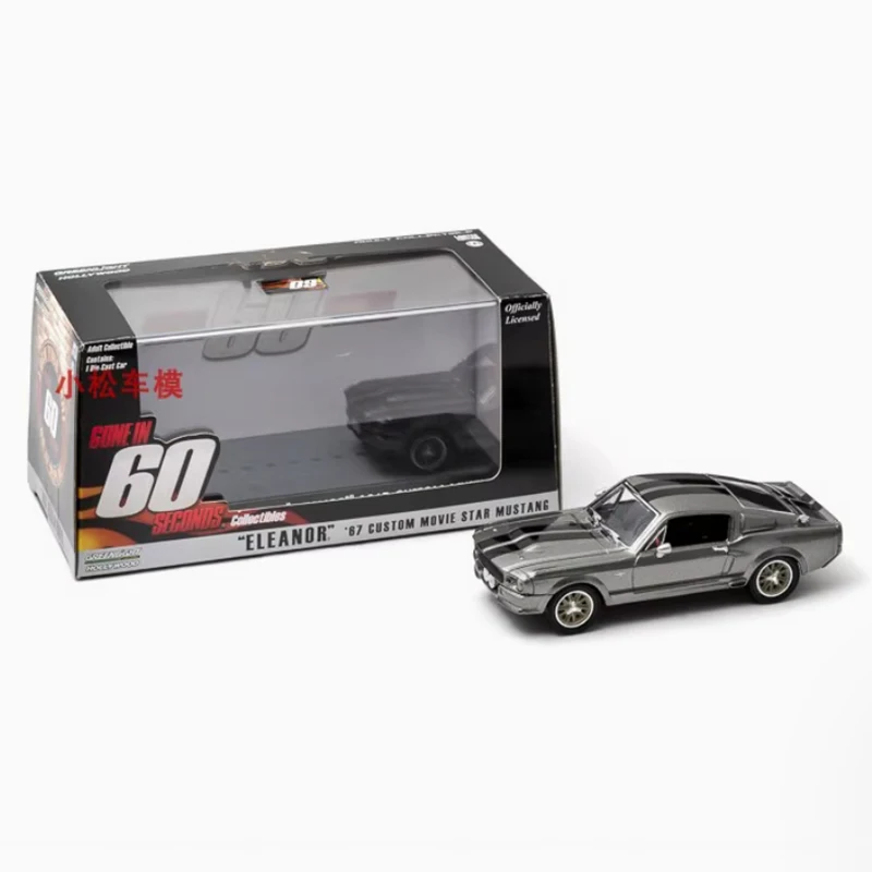 

Greenlight Alloy 1:43 1967 Ford Mustang «Eleanor» Классическая винтажная модель автомобиля Коллекция для взрослых Статический дисплей