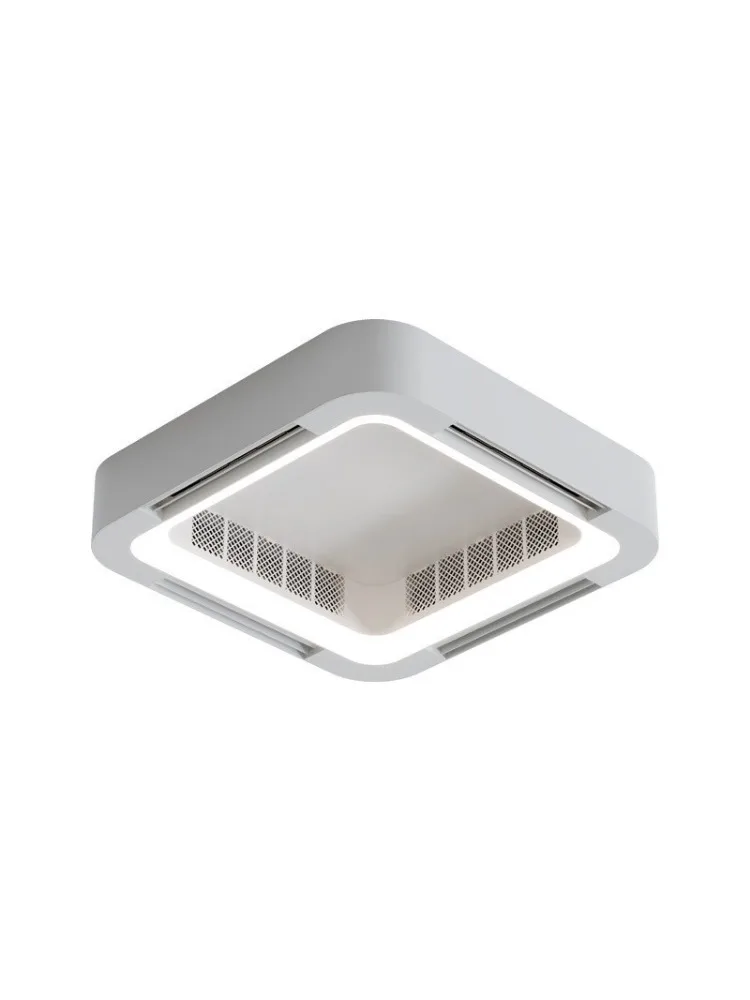 Bladeless ventilator plafondlamp volledig spectrum woonkamer slaapkamer frequentieomzetting onzichtbare plafondventilator - afbeelding 2