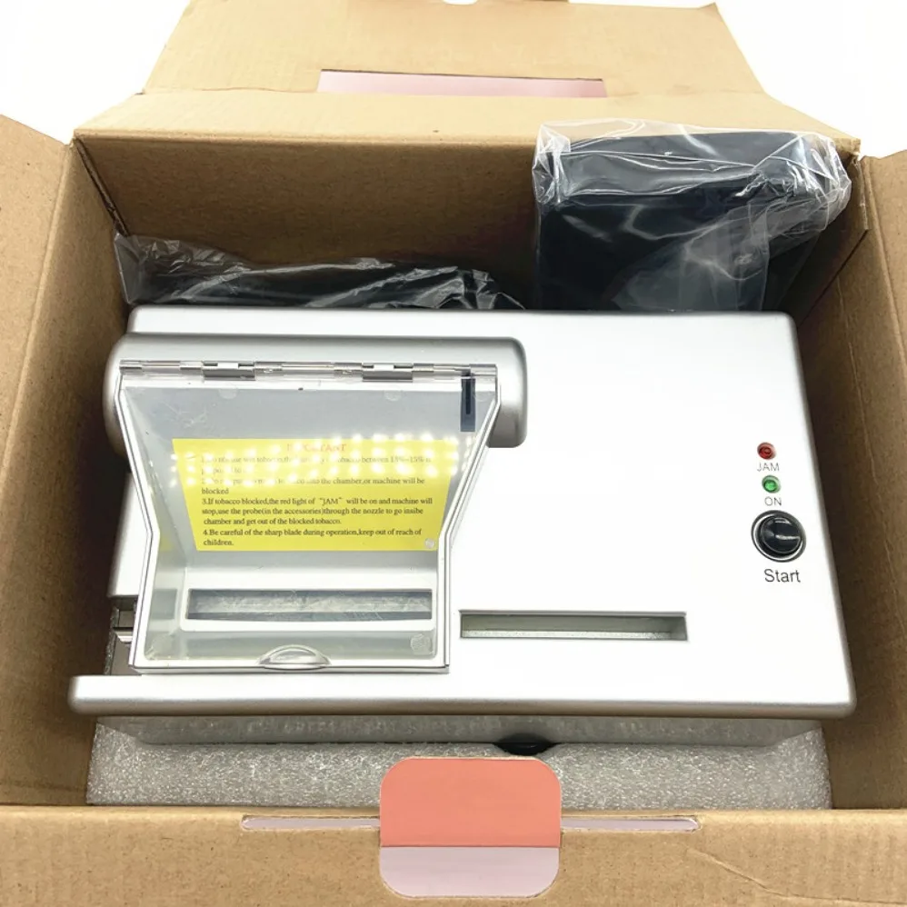 All-in-one Auto Cigarette Rolling Machine 5.5mm 6.5mm 8mm Caliber Electric Tobacco Filling Injector Machine Smoking Accessories view 6