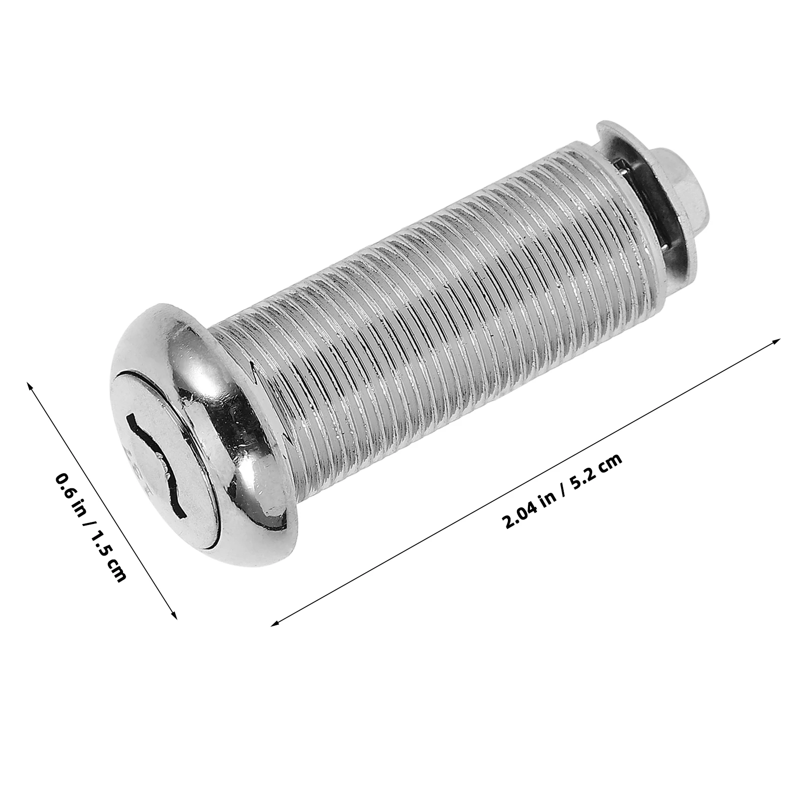 

Small Round Lock Mailbox Cabinet with Key Replaceable Drawer and File Replacement Zinc Alloy Keys Desk