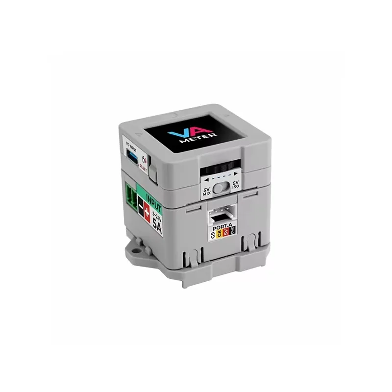 Official M5Stack VA Meter Programmable High Accuracy Power Meter M5StampS3 Voltage and Current Measurement