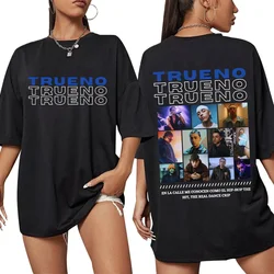 Rapper Trueno Album Tour Merch T-shirt Cotton Short Sleeve Tee Shirt Men Women Clothing Streetwear Fashion Loose T-shirts Unisex