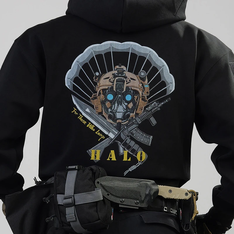 New Paratrooper Men Tactics Hoodie Tracksuit Autumn Winter Outdoor Sports Hoodies Clothing Military Enthusiast - view 2