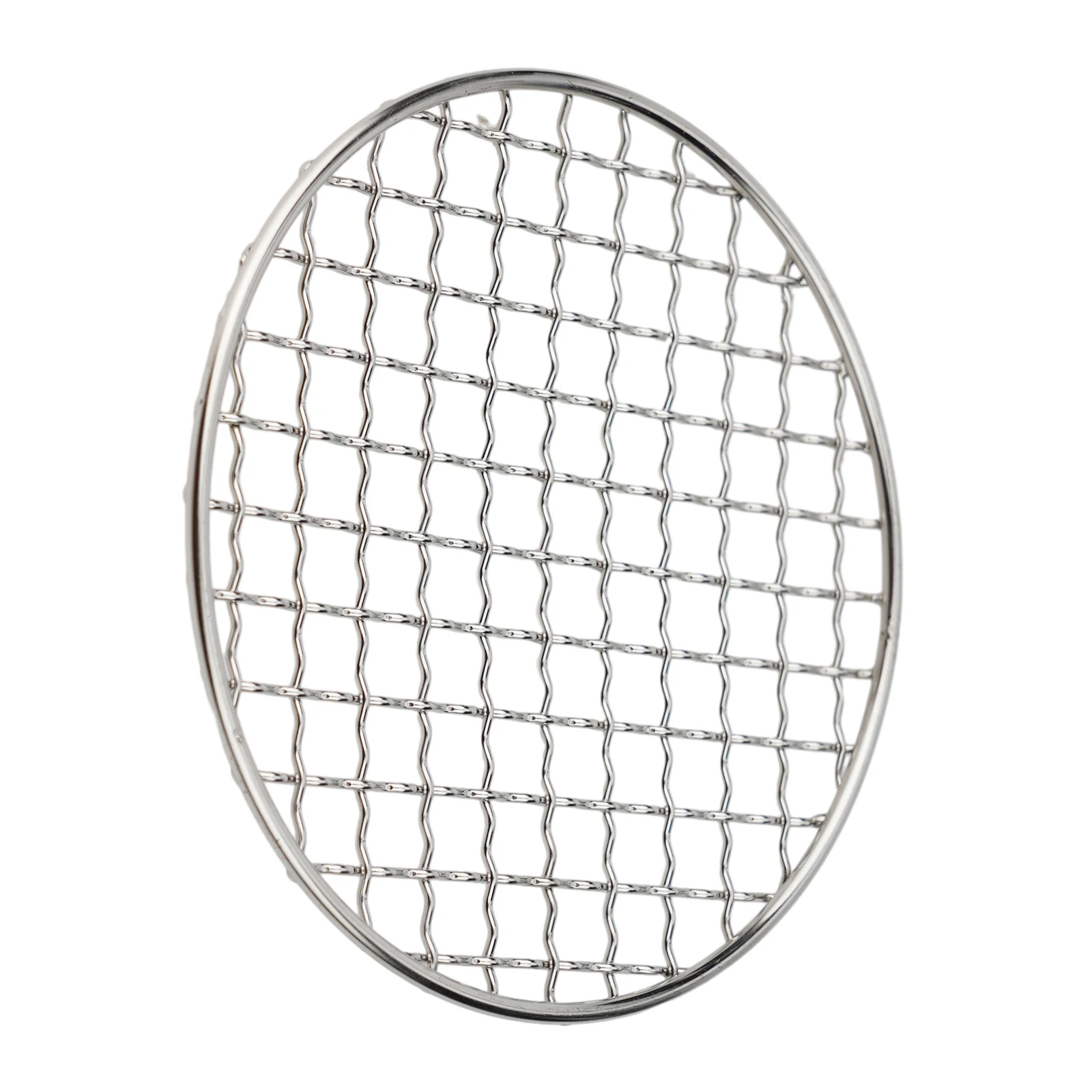 High Quality Stainless Steel BBQ Mesh Crossed Wire Grill for Better Airflow and Faster Cooling Time (Multiple Sizes Available)