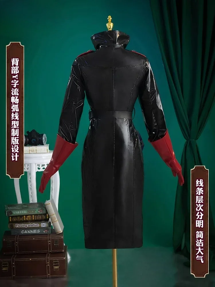 Doomsday Rescuer Cosplay Cos Identity V Ada Mesmer Psychologist Call Of The Abyss Suit Dresses Cosplay Costume Wig Mask CostUme