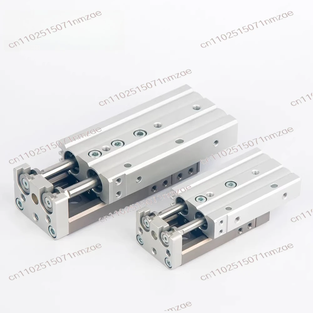 Air Slide Table Dual Rod Rail Slide Air Pneumatic Cylinder MXQ Series MXQ6 MXQ8 MXQ12 MXQ16 MXQ20 MXQ25 Stroke 10-150
