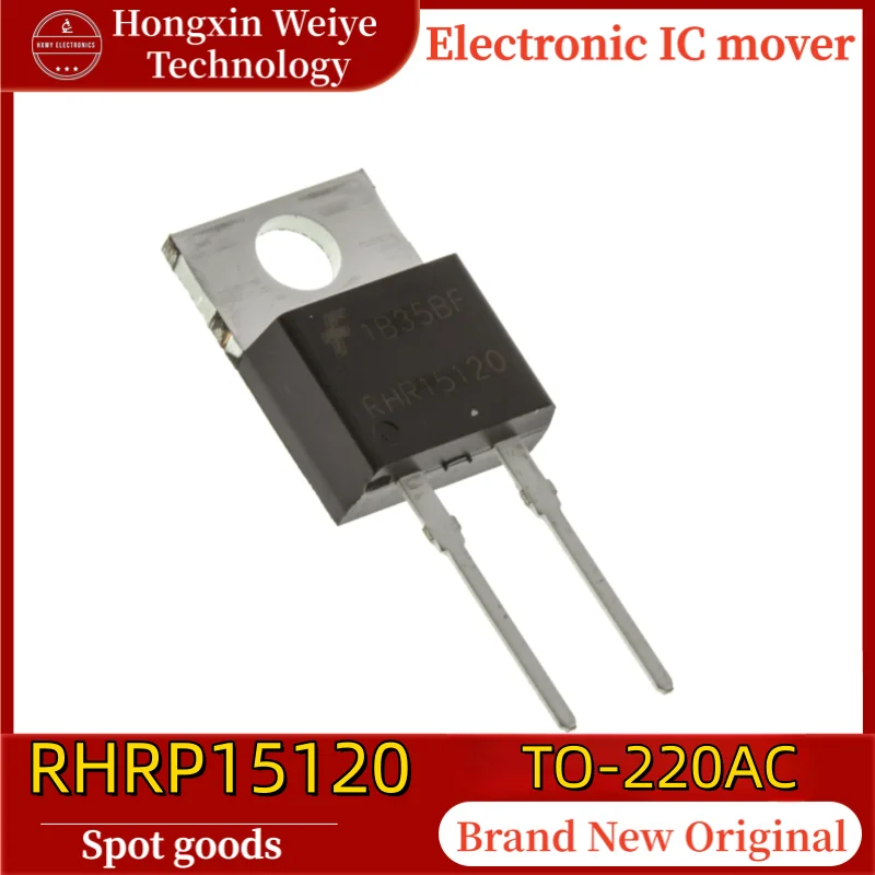 (5/20 pieces) RHRP15120 TO-220AC 1.2kV 15A Fast Recovery High Efficiency Rectifier Diode Original In Stock Fast Shipping