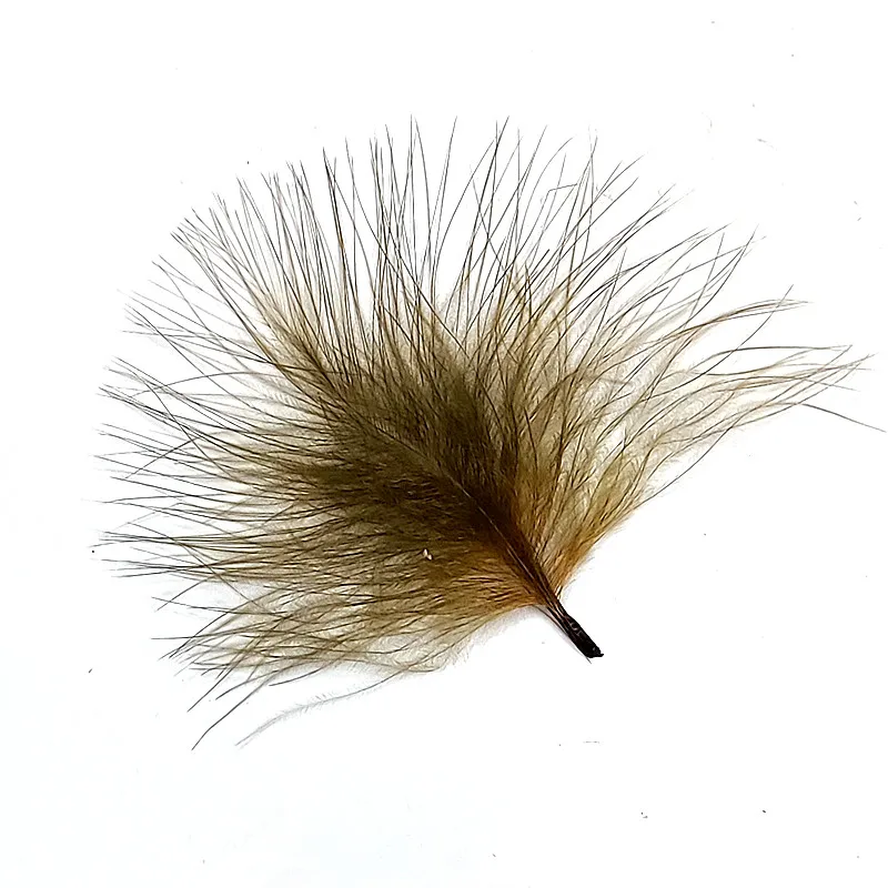 Selected 50pcs feathers turkey marabou fly tying feathers for wooly bugger leech streamer fly tying materials - view 4