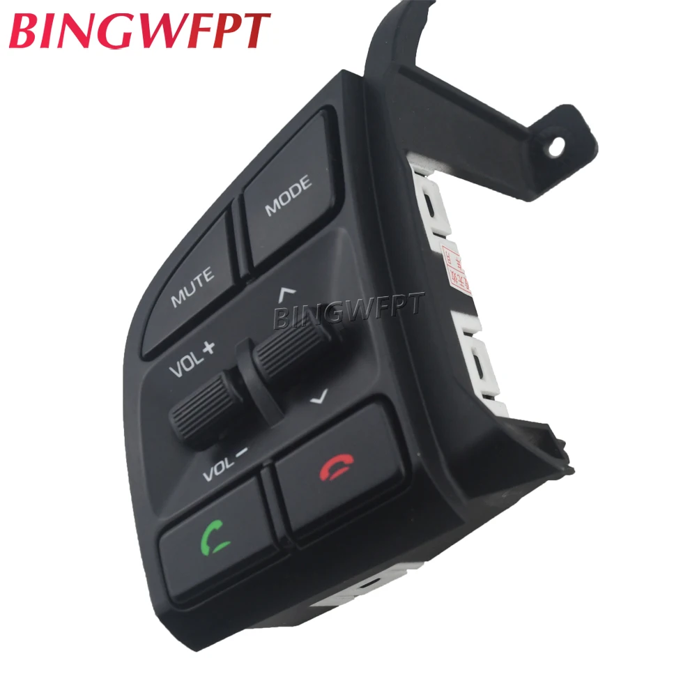 NEW Steering Wheel Remote Control Switch For Hyundai Tucson 2015-2019 Volume AdjustButton Bluetooth Button Music Switch