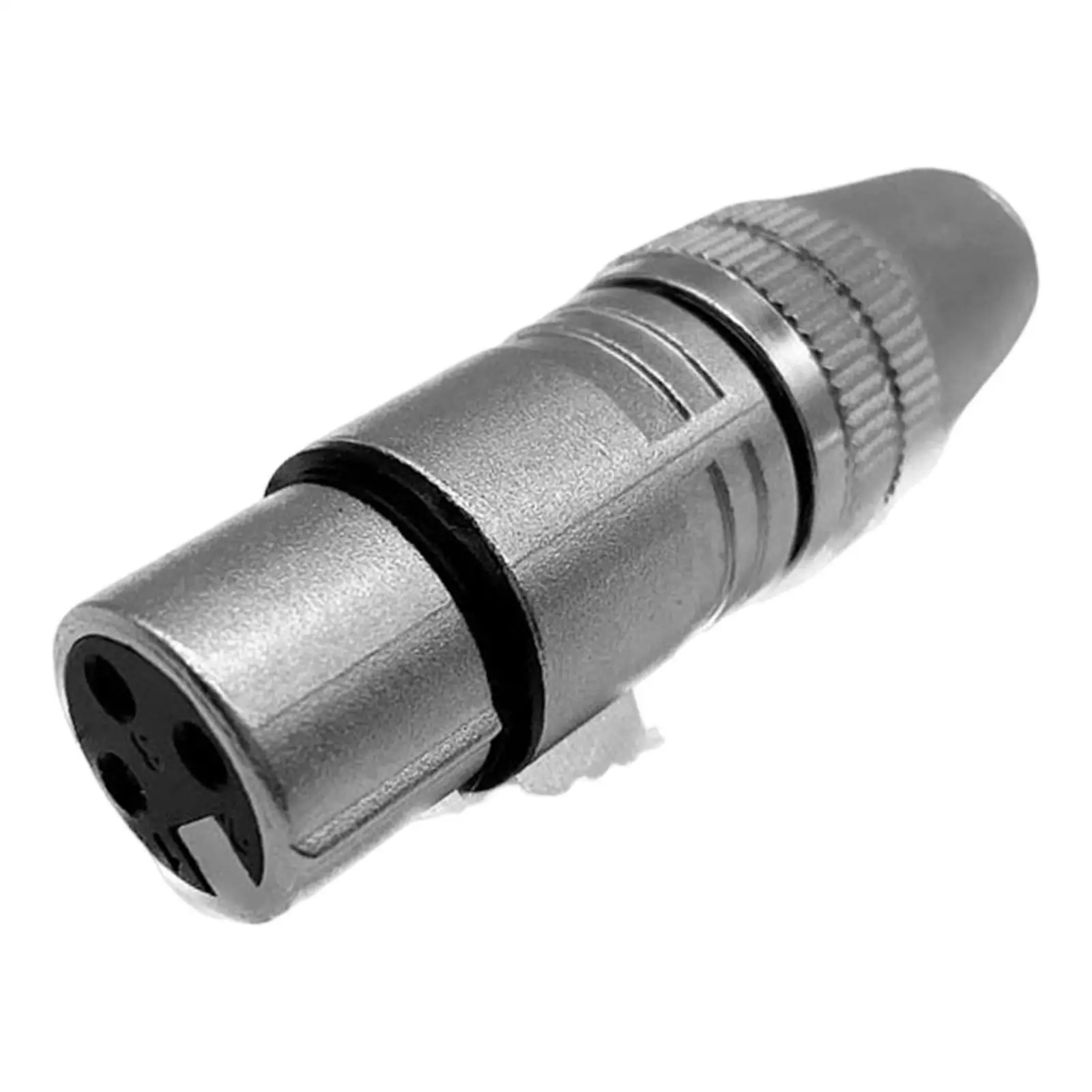 Sturdy 3XLR Connector Accessory Metal End Adapter for Reciprocating Linear Actuators DIY Telescopic Rod Project