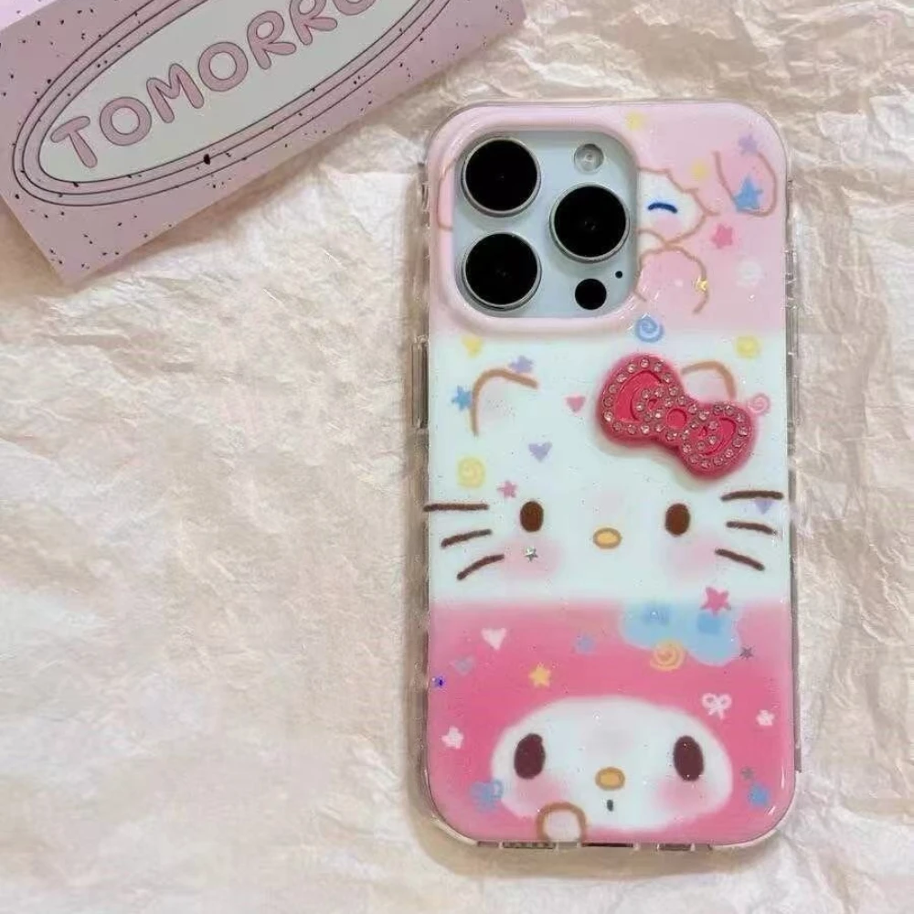창의적인 애니메이션 디자인의 고양이와 토끼 소프트 폰  - Mobile Tech Accessories 리뷰 및 가격