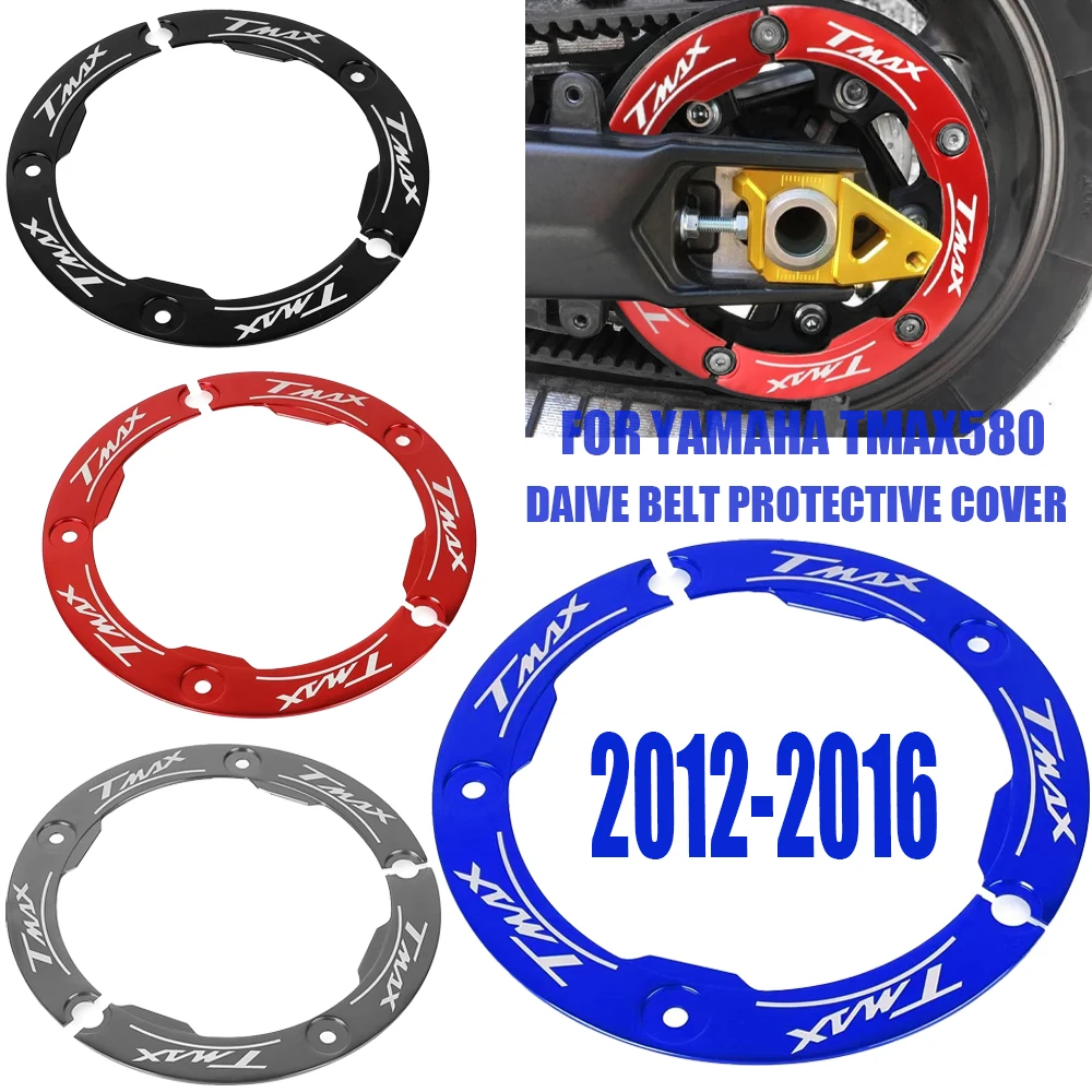 

Scooter For Yamaha T-MAX 530 Tmax 530 2012-2016 2013 Part Aluminum Transmission Belt Pulley Cover Available TMAX530 Accessories