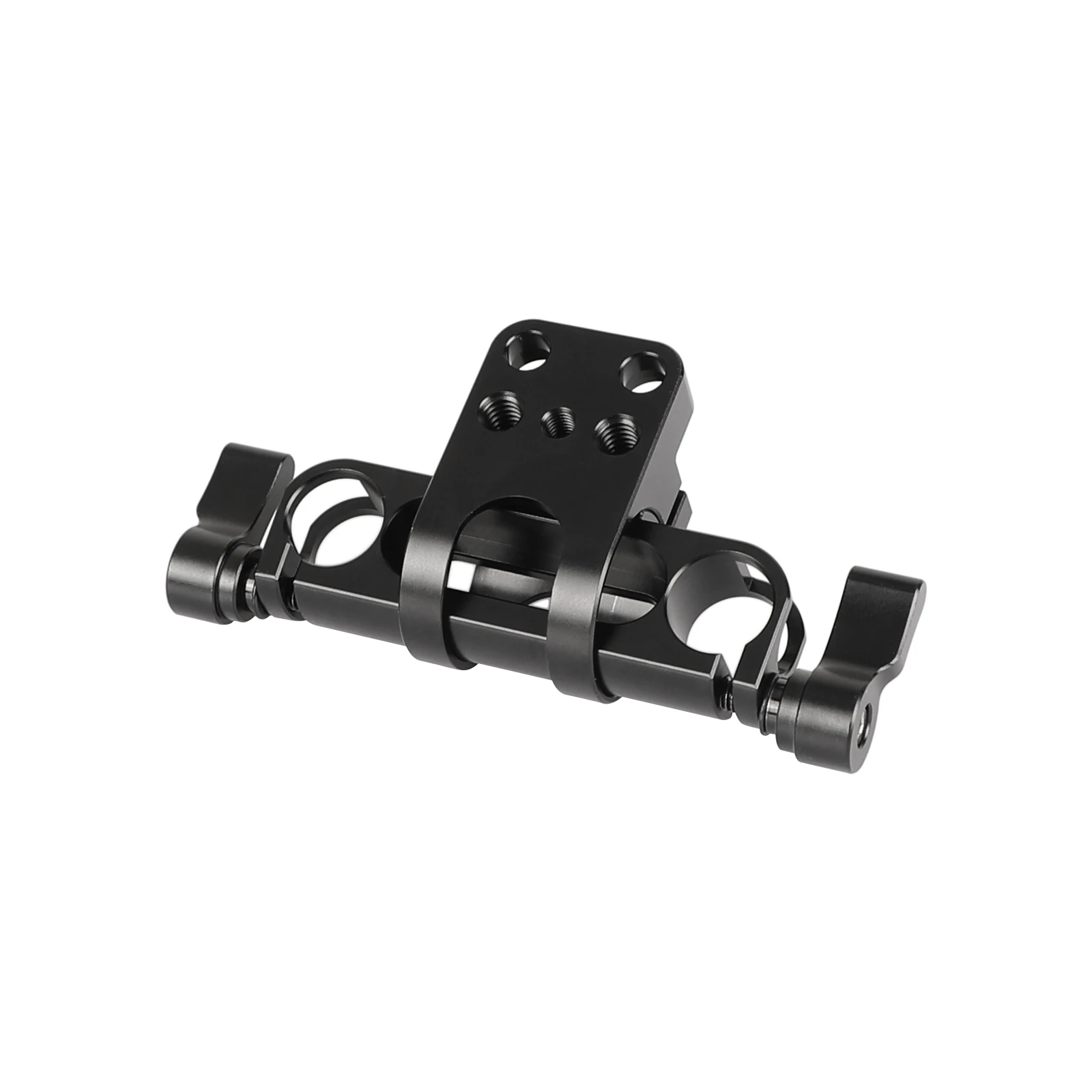 Hdrig 360 graus de rotação 15mm ferroviário blocos braçadeira para dslr câmera haste sistema apoio