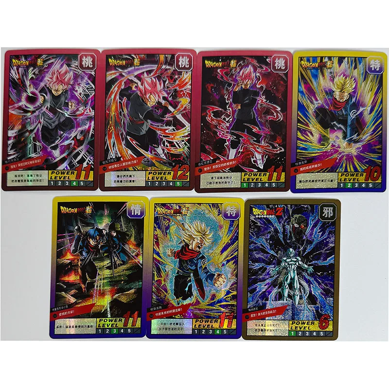 Anime Dragon Ball DIY ACG Tabletop Battle Game Laser Cards Son Gohan Android 17 Toys for boys Collectible Cards Birthday Present