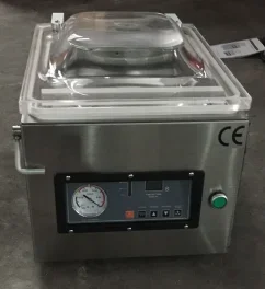 DZ260 Заводская цена Небольшая пищевая креветка Мясо Рыбайня Использование и бытовая настольная промышленная вертикальная вакуумная упаковочная машина