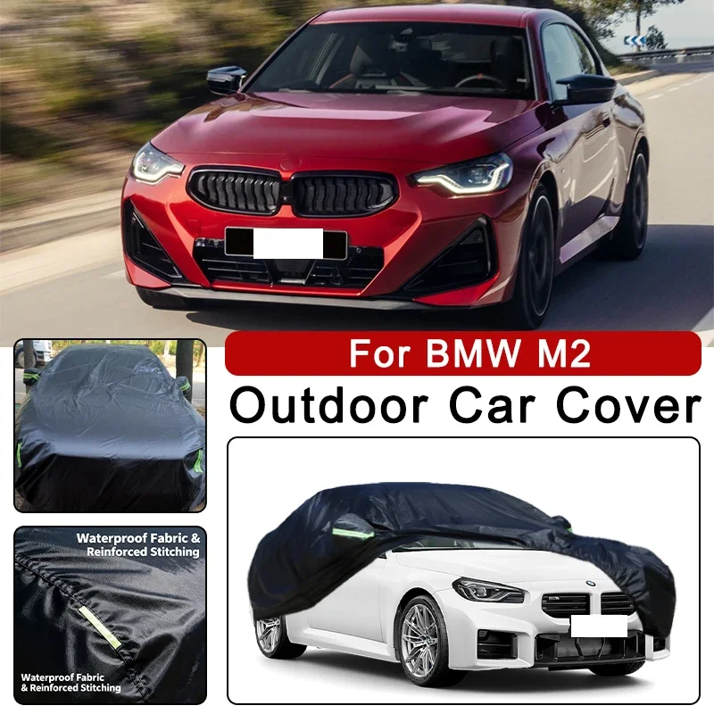 

Outdoor Car Cover Waterproof Dustproof UV Sun Protection, Full Car Protector Exterior Accessories For BMW M2 F87 G87
