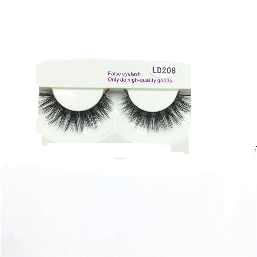 

Long Fake Eyelashes Premium False Lashes Natural Look Comfortable Safe Easy False Eyelash Removal For Women