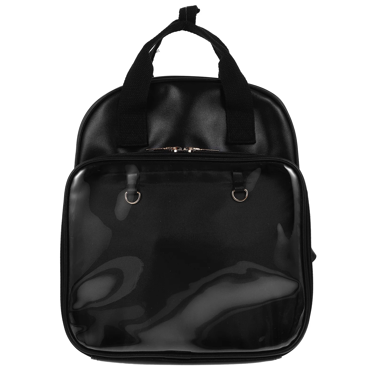 กระเป๋าเป้สะพายหลังสีลูกกวาด กระเป๋าใส่น้ำความจุขนาดใหญ่ กระเป๋าหนังสือนักเรียน สายรัดปรับระดับได้ ไหล่คู่