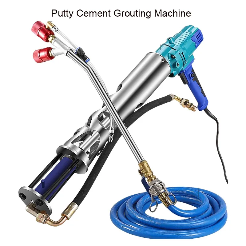 220V Portable Polyurethane Putty Cement Grouting Machine Multifunctional High Pressure Waterproof Spraying