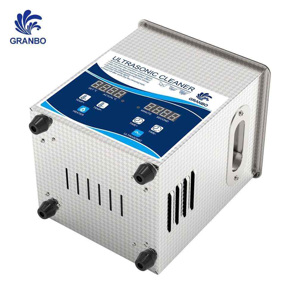 Ультразвуковой очиститель, 2 л, 60 Вт/120 Вт, нагреватель с оригинальным дисплеем, таймер, градус 40 кГц для стоматологических ювелирных изделий, бытовая чистящая техника