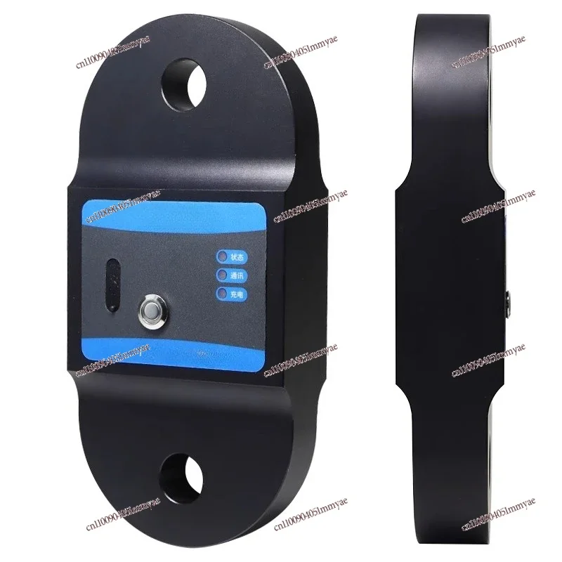 Wireless digital display electronic tension meter weighing sensor port ship gondola dynamometer 500T lifting hook scale