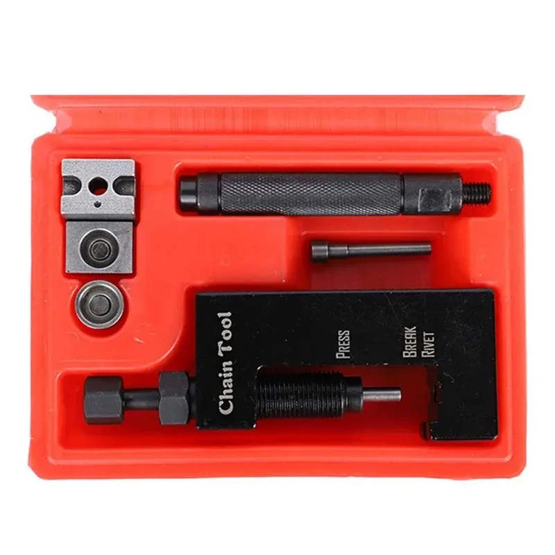 Motorcycle Riveting Chain Chain Device Drilling Buckle Installation 428/520/525/530/Oil Seal Chain Disassembly And Assembly Tool - view 2