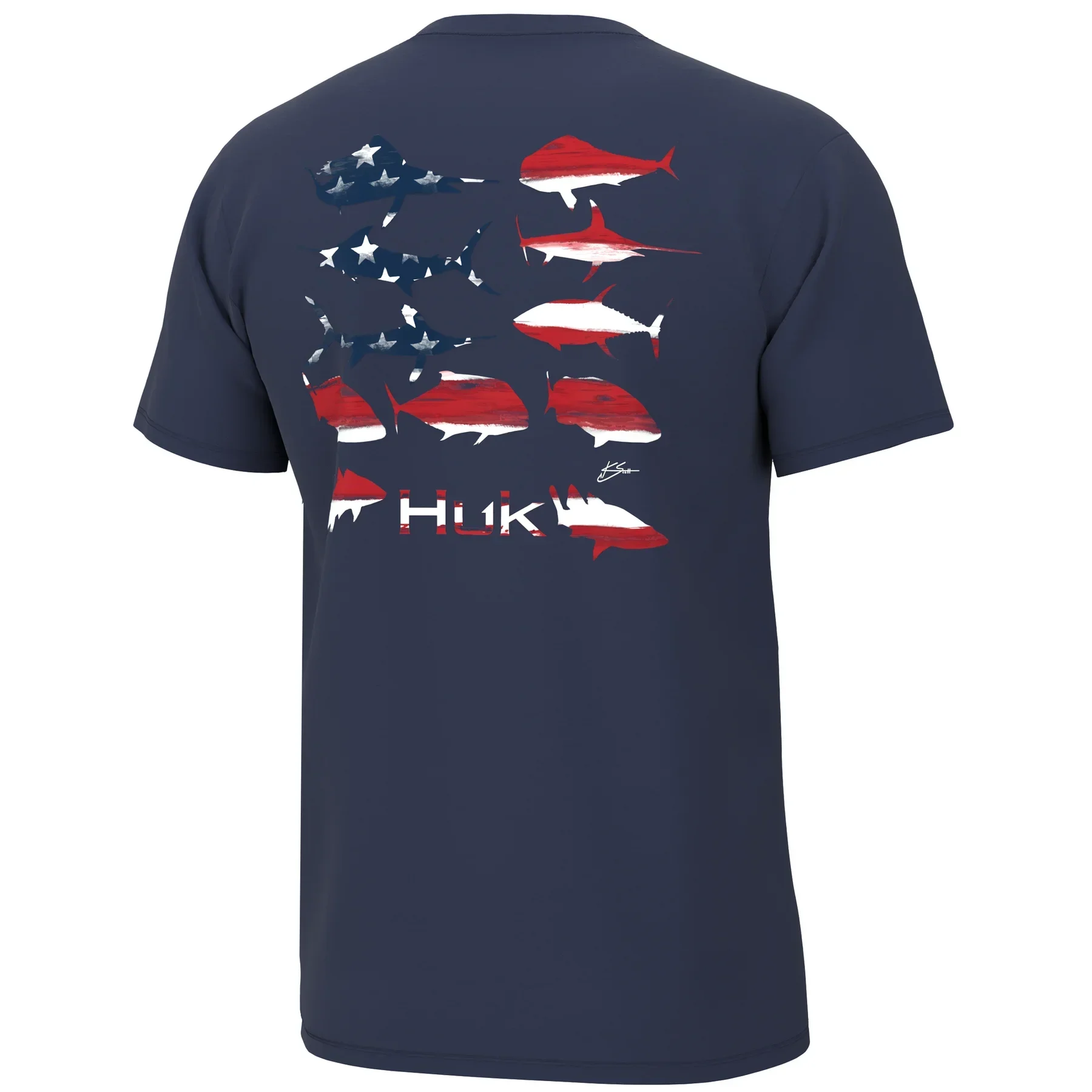 huk-ギア釣り服夏男性釣りシャツ屋外日焼け防止-tシャツトップス抗-uv-魚アパレル通気性ジャージ